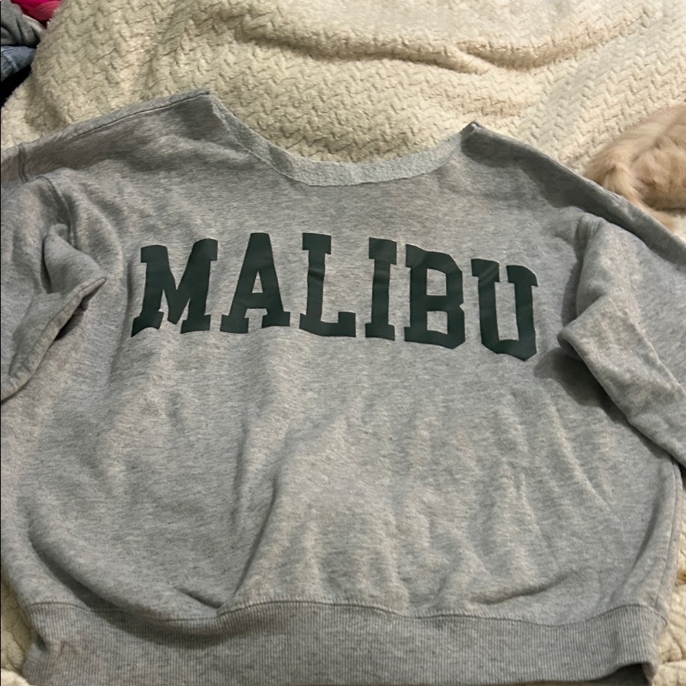 Gray Malibu Sweatshirt